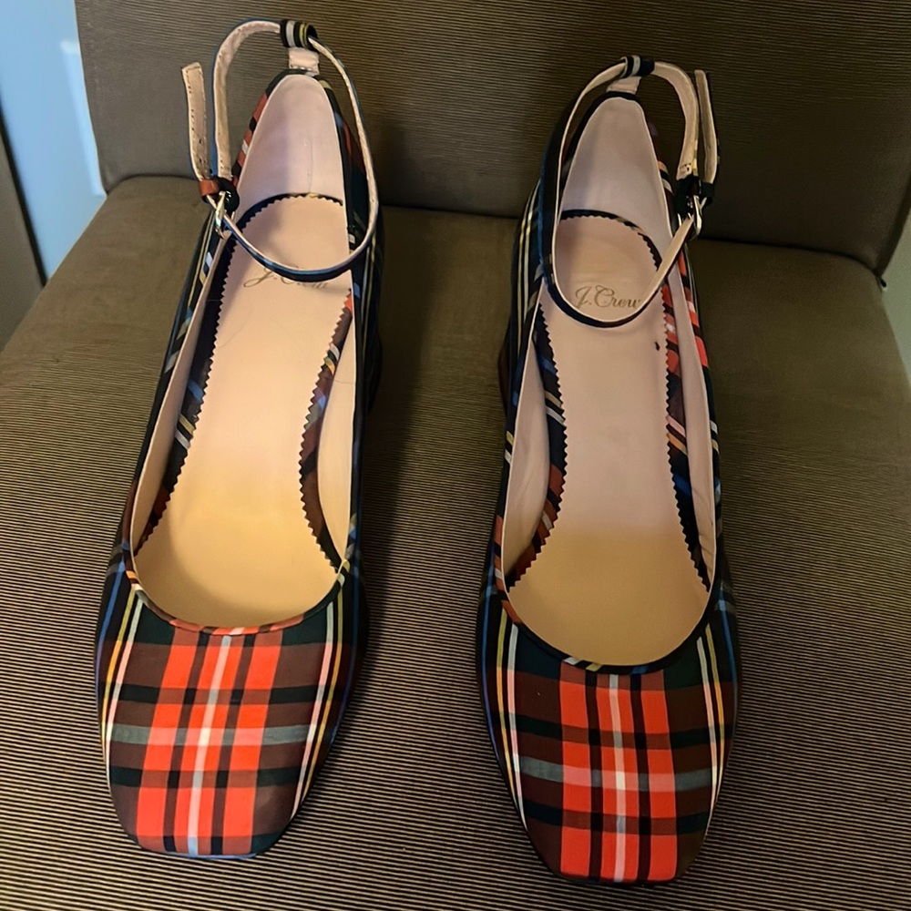 J.Crew Block-heel pumps with removable ankle straps - Adorable!!!